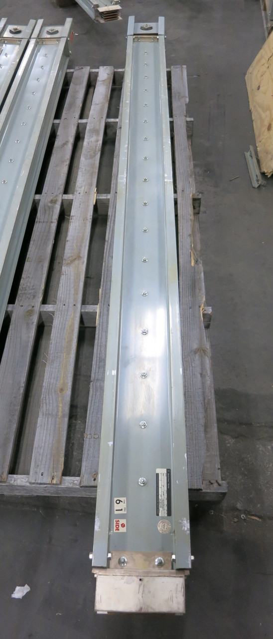 GE Spectra Busway 2000A 120" Copper Feeder 2000 Amp 10 Ft Stick 600V 3PH 4W (DW5067-1)