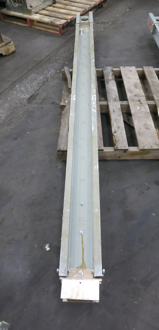 GE Spectra Busway 1600A 108" Copper Feeder 1600 Amp Stick 600V 3PH 4W F4HC16 (DW5066-1)