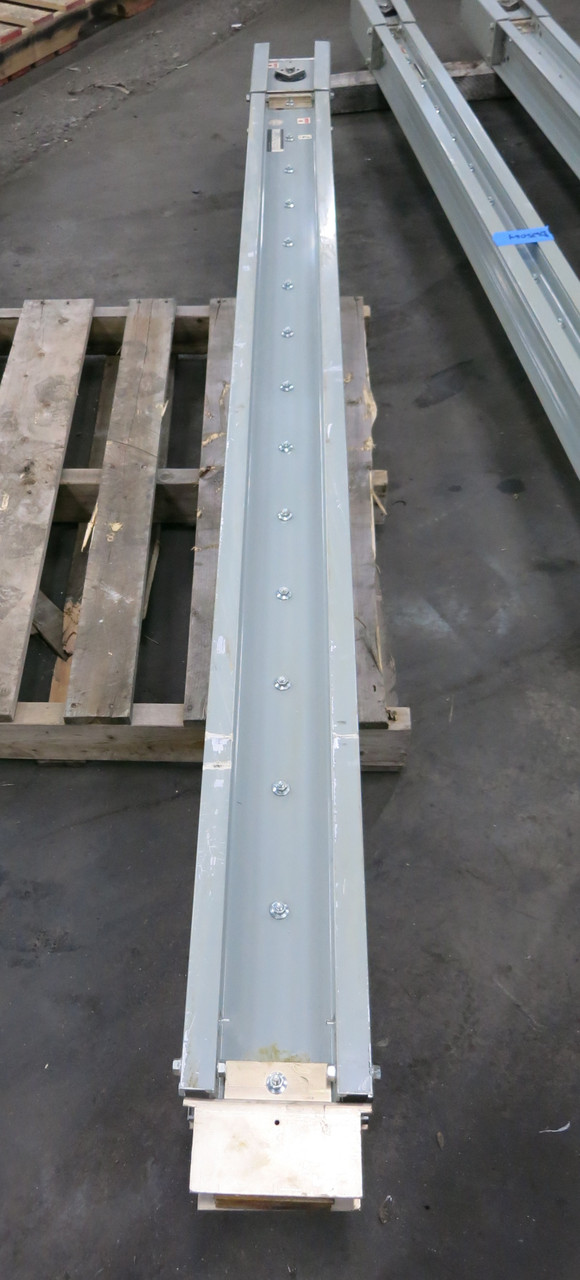 GE Spectra Busway 1600A 96" Copper Feeder 1600 Amp 8 ft Stick 600V 3PH 4W F4HC16 (DW5065-1)