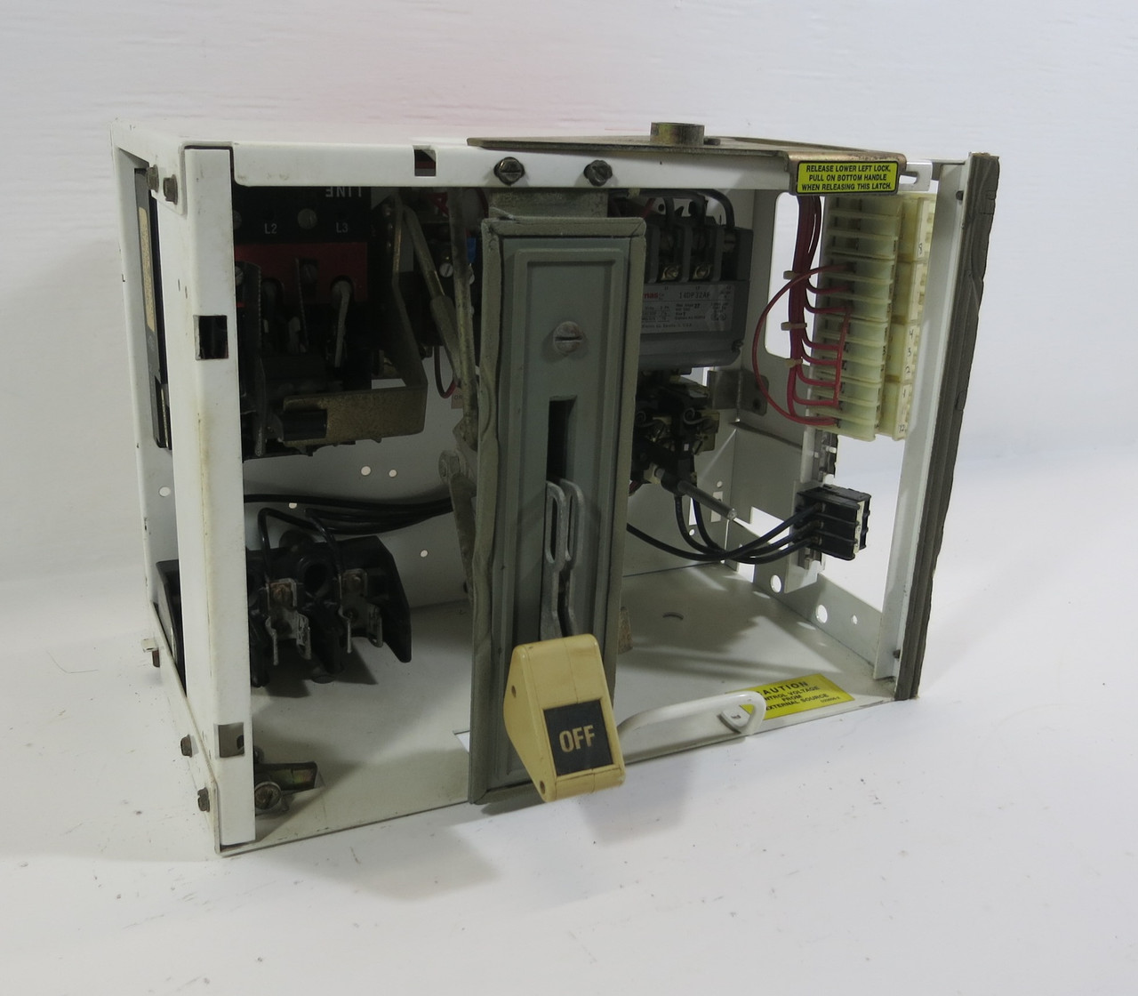 Siemens Tiastar Size 1 Starter 30A Fused 12" MCC Bucket 30 Amp Furnas System 89 (BJ0270-29)