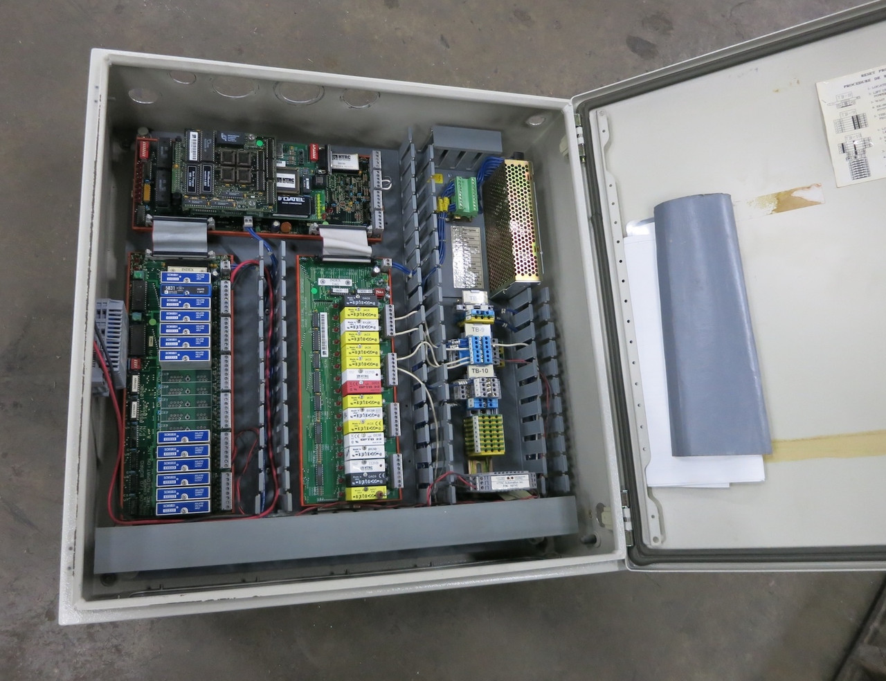 HTRC Automation WindMaster 1026A CPU 1033D I/O 1080B 1050C 1084B PLC Paper Mill (DW5078-1)