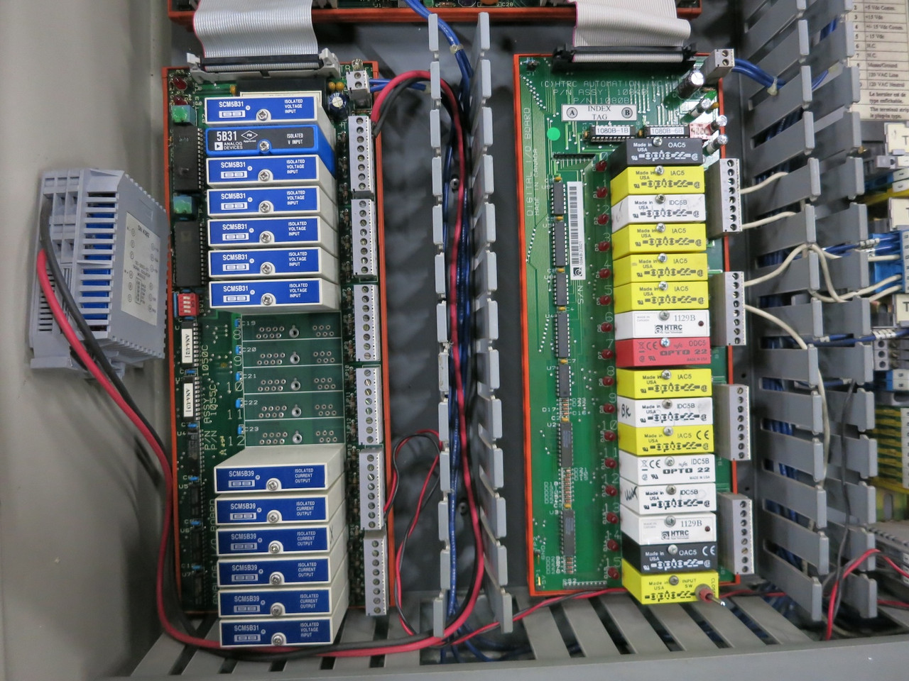 HTRC Automation WindMaster 1026A CPU 1033D I/O 1080B 1050C 1084B PLC Paper Mill (DW5078-1)