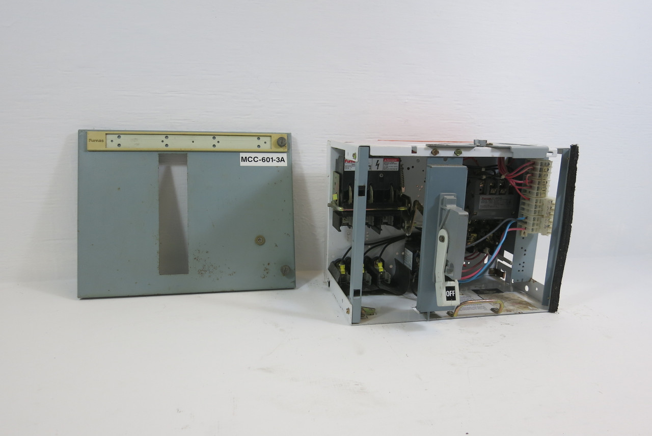 Image of Siemens Tiastar Size 1 Starter 30 Amp Fused 12" MCC Bucket 30A Furnas System 89