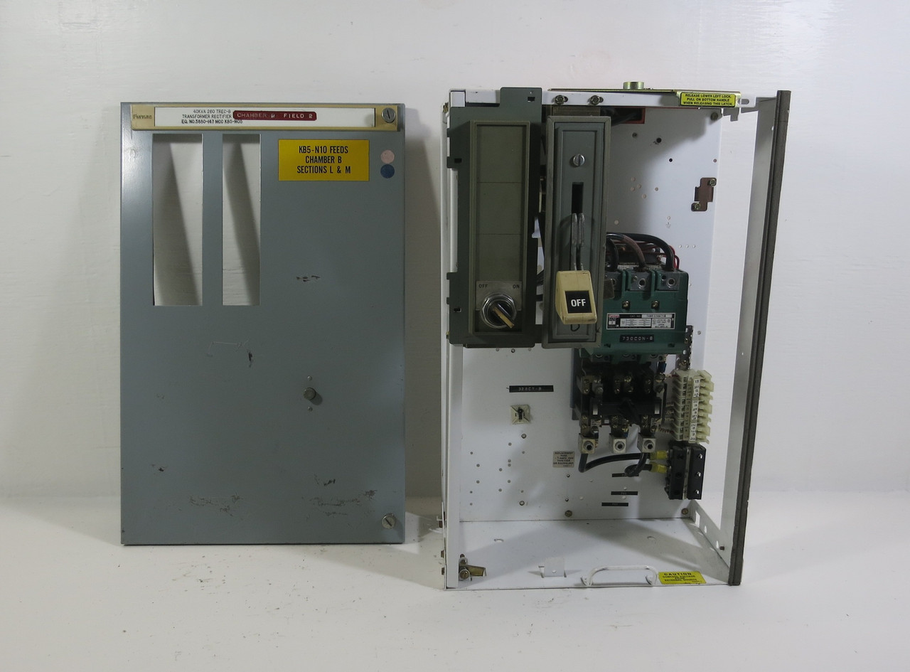 Siemens Tiastar Furnas System 89 Size 3 Starter 90A Breaker 24" MCC Bucket (BJ0272-1)