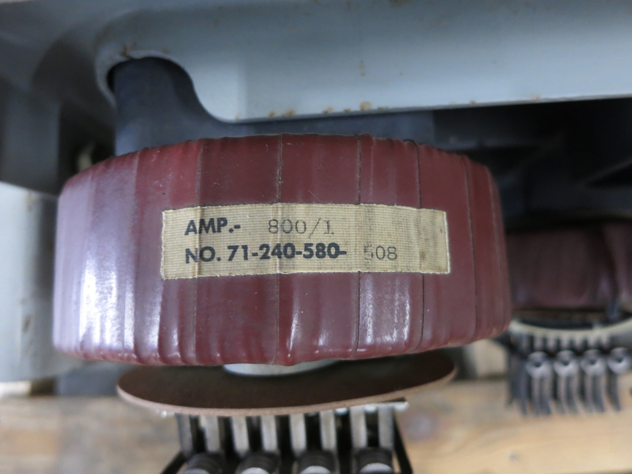 Allis-Chalmers LA-1600 1600A Air Breaker LSI Static Trip II Unit Xfmr 800:1 TSI (DW5083-1)