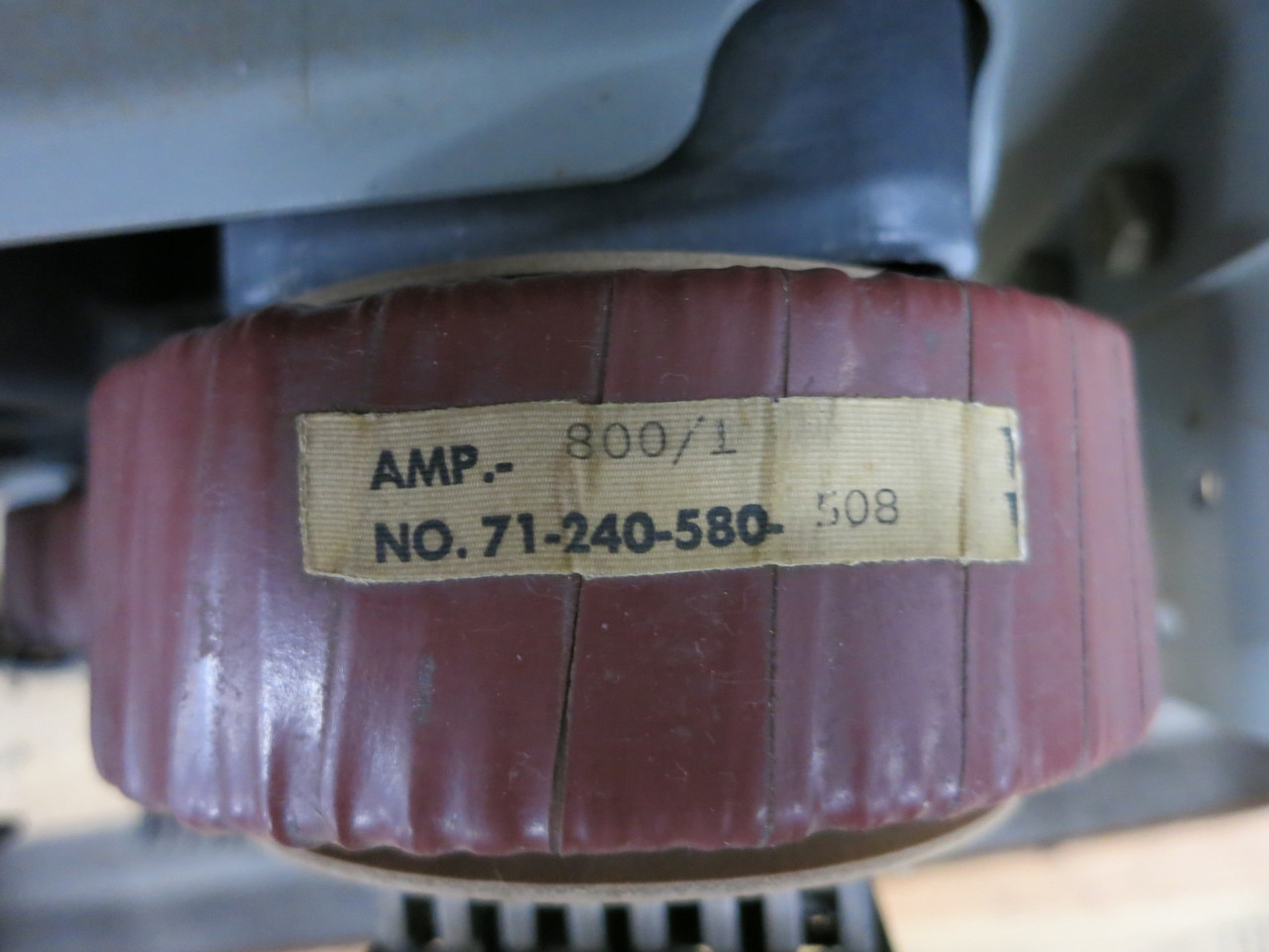 Allis-Chalmers LA-1600 1600A Air Breaker LSIG Static Trip II Unit Xfmr 800:1 (DW5081-1)