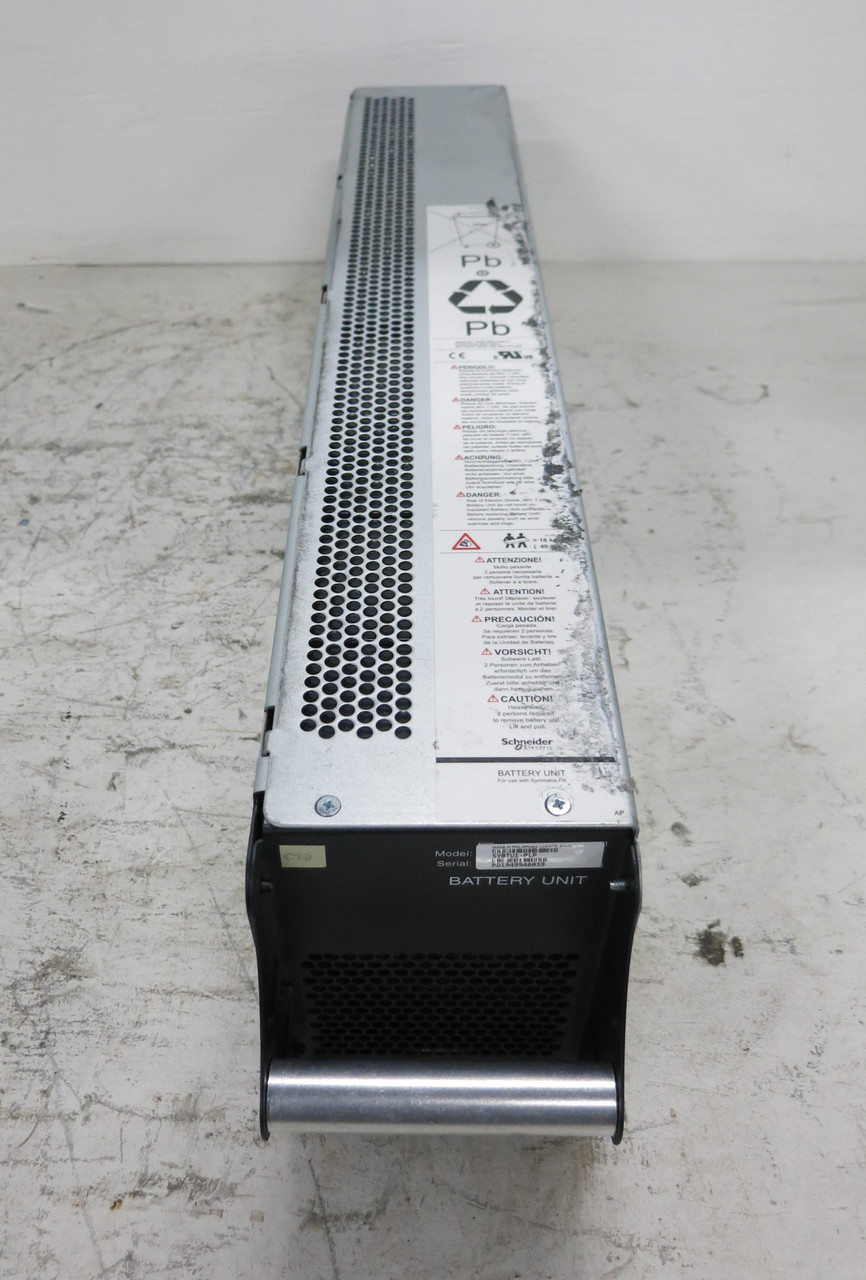 APC SYBTU1-PLP Symmetra Battery Unit w/ 8x GP-1272-F2 Batteries UPS System (DW5117-30)