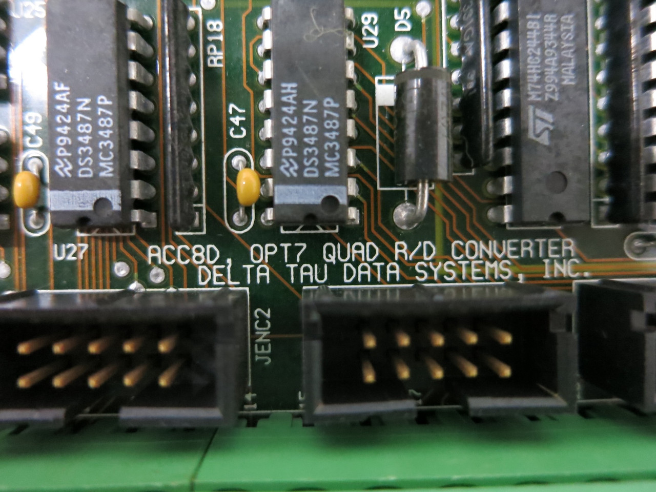 Delta Tau 602326-103 OPT7 Quad R/D Converter Board ACC8D 602326-503 PCB (DW5138-6)