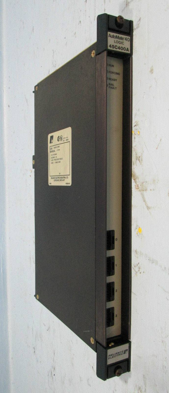Reliance Electric 45C400-A 45C400A 45C-400A AutoMate 40 Logic PLC 802820-106RC (EBI3442b-1)