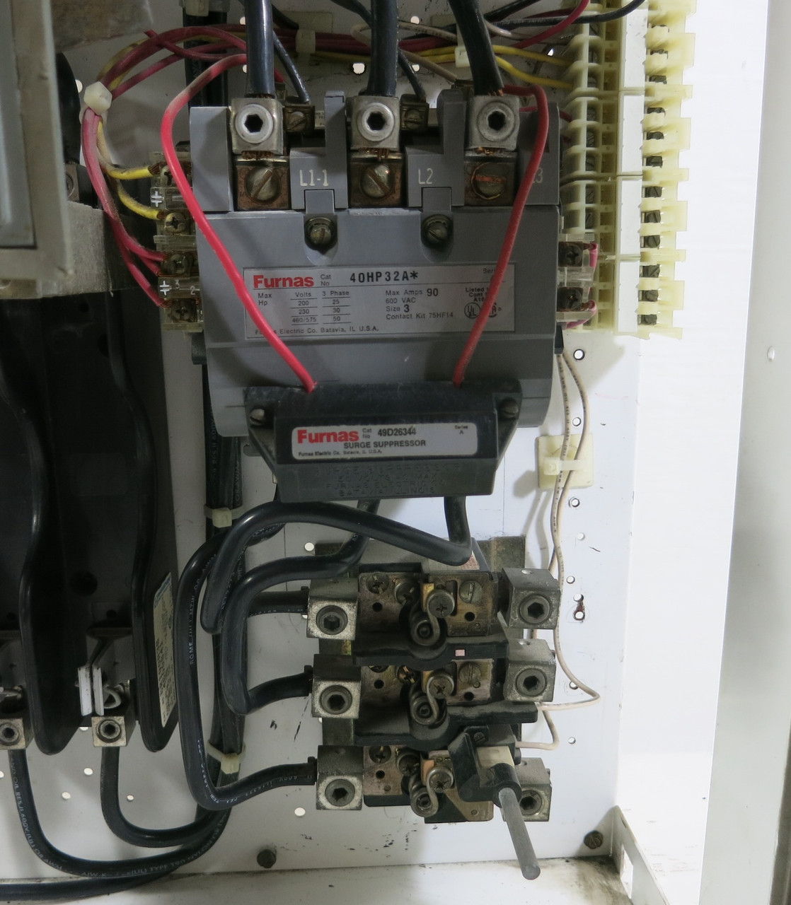 Furnas System 89 Size 3 Starter 100 Amp Fused 24" MCC Bucket Tiastar Siemens (BJ0292-1)