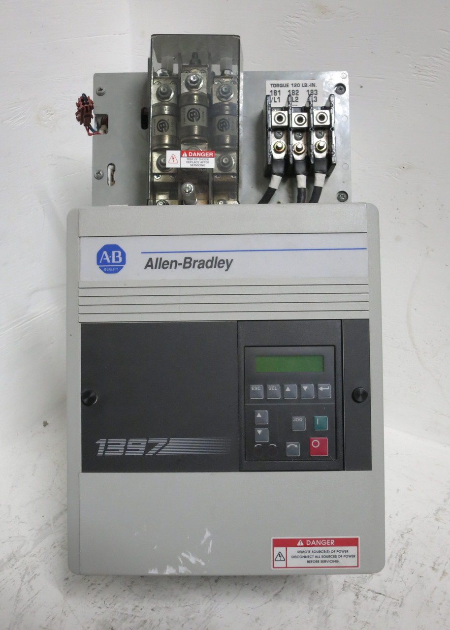 Allen Bradley 1397-B060N-HA2 30/60 HP DC Drive FS2004 230/460 - 240/500 110A (DW5143-1)