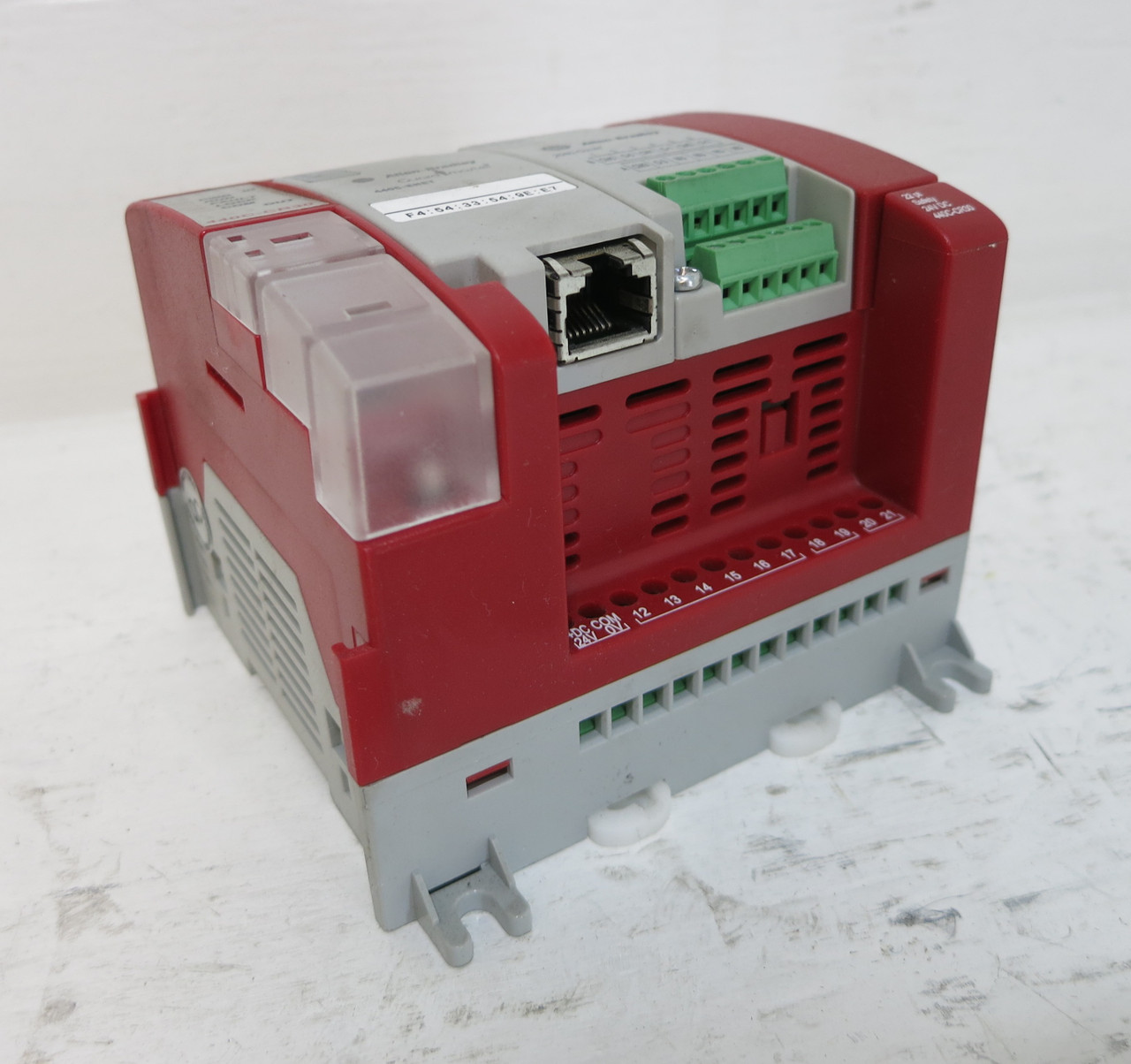 Allen Bradley Guardmaster 440C-CR30-22BBB Safety Relay w/ 440C-ENET + 2080-OW4I (DW5191-1)