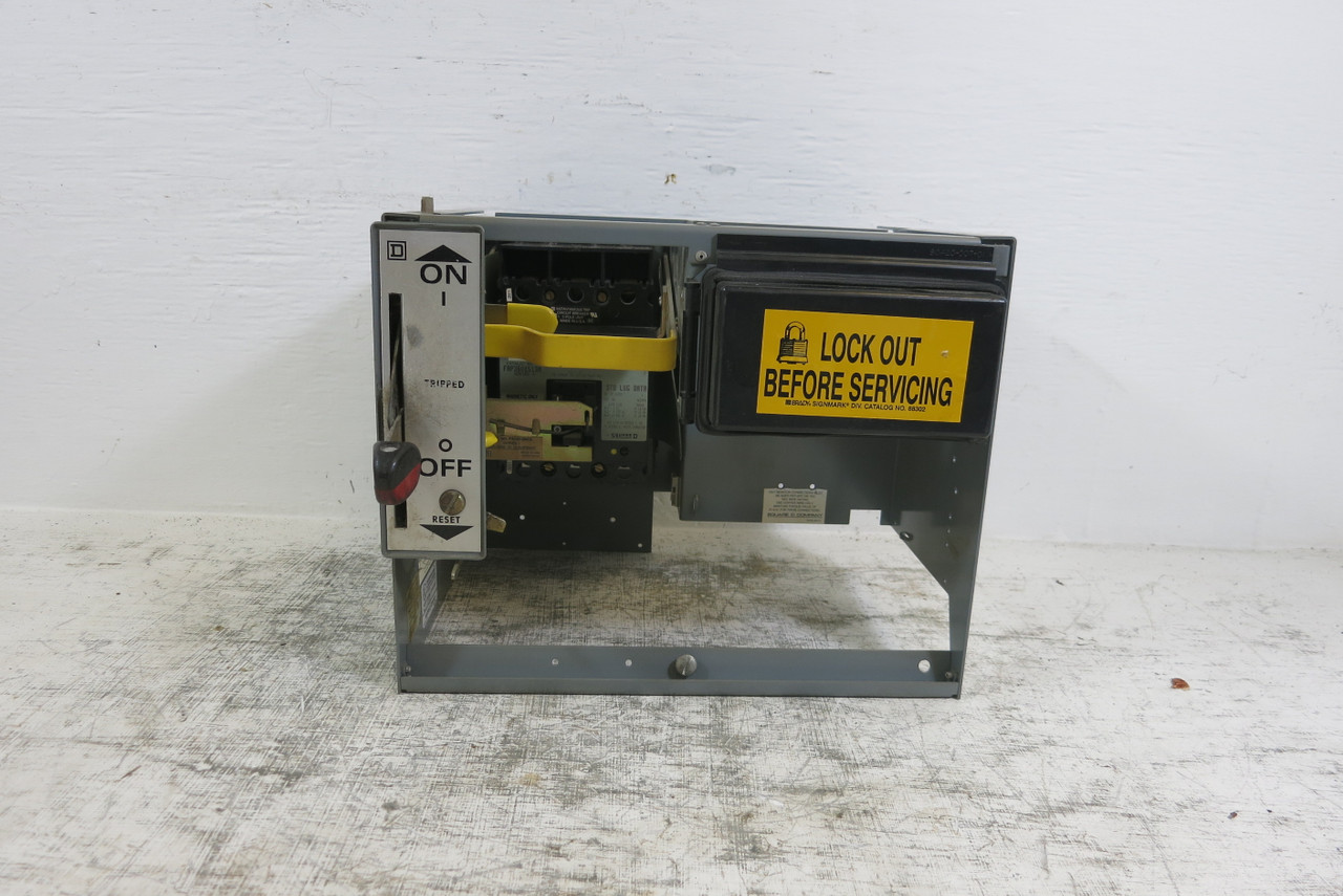 Square D Model 5 15A Breaker Feeder 12" MCC Bucket 15 Amp Mod 5 (BJ0313-97)