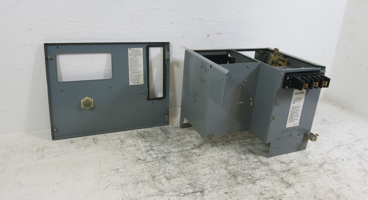 Square D Model 5 15A Breaker Feeder 12" MCC Bucket 15 Amp Mod 5 (BJ0313-97)