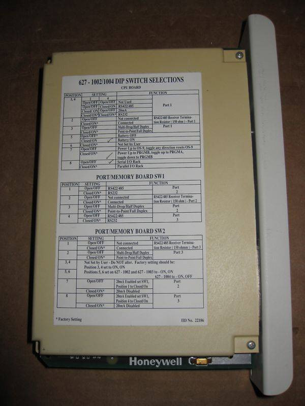 Honeywell ISSC 627-1002 Mini COP Module 6271002 (EBI2428-1)