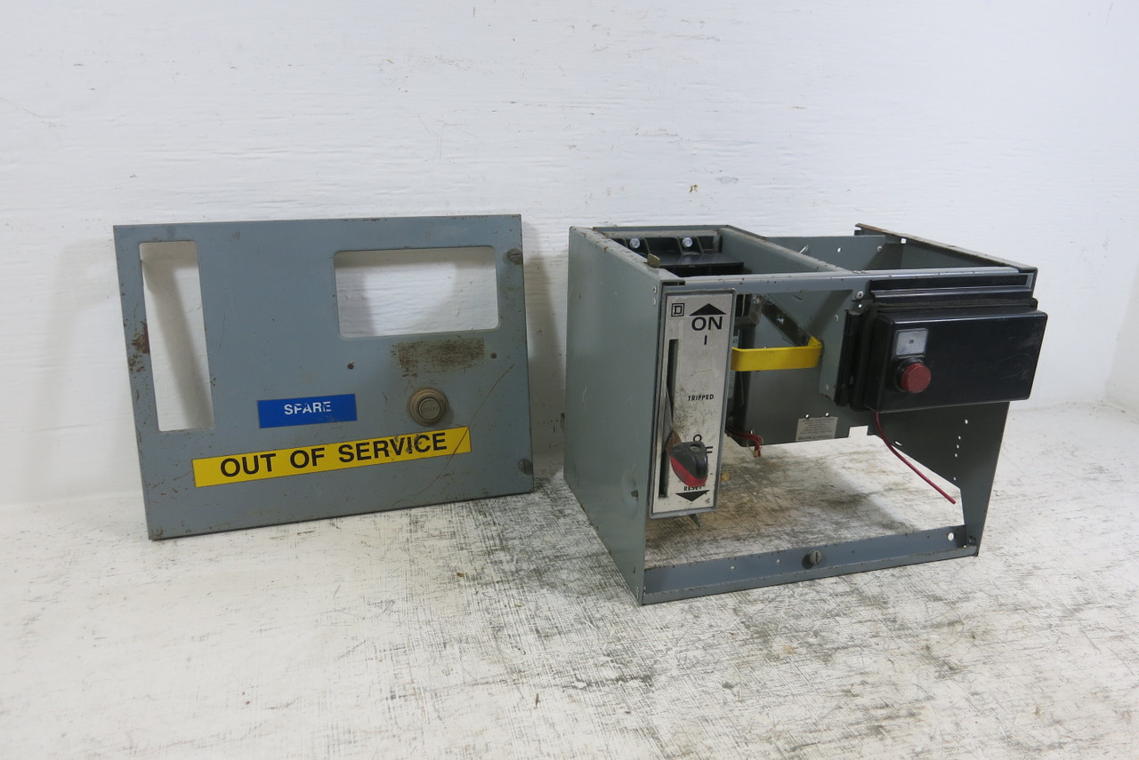 Square D Model 5 30A Breaker Feeder 12" MCC Bucket 30 Amp Mod 5 (BJ0314-19)