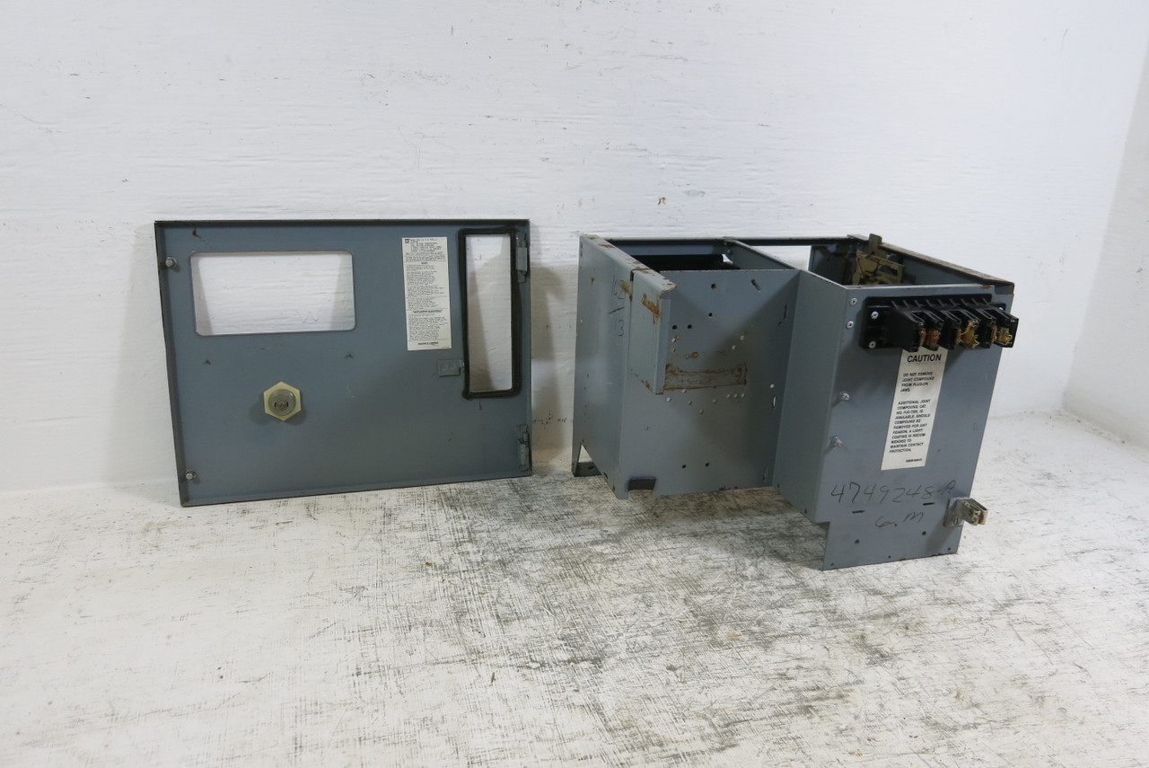 Square D Model 5 30A Breaker Feeder 12" MCC Bucket 30 Amp Mod 5 (BJ0314-16)