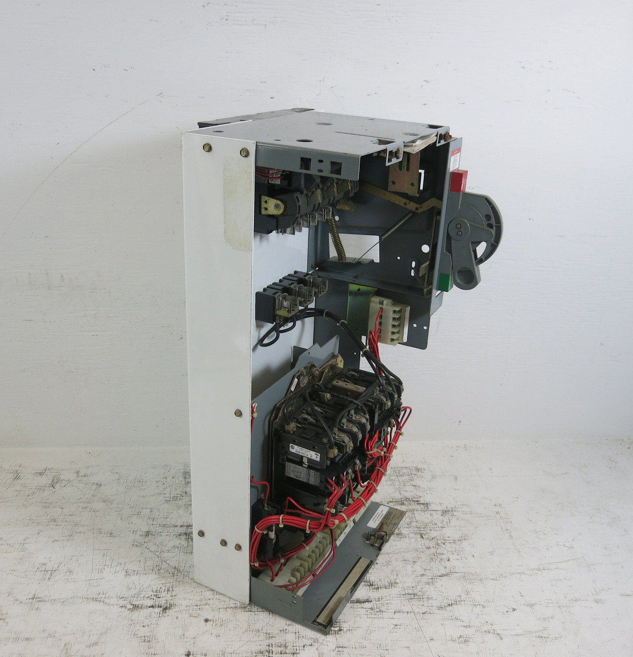 Allen Bradley 2100 30 A Fusible Size 1 Two-Speed Starter 26" MCC Bucket 2-Speed (BJ0316-6)
