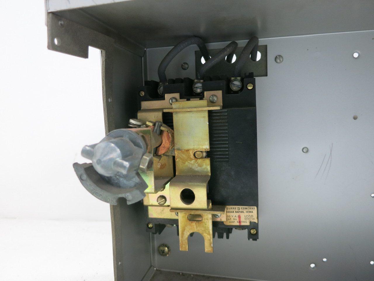 Square D Model 3 50A Breaker Feeder 12" MCC Bucket 50 Amp Class 8999 999350 (DW5199-2)