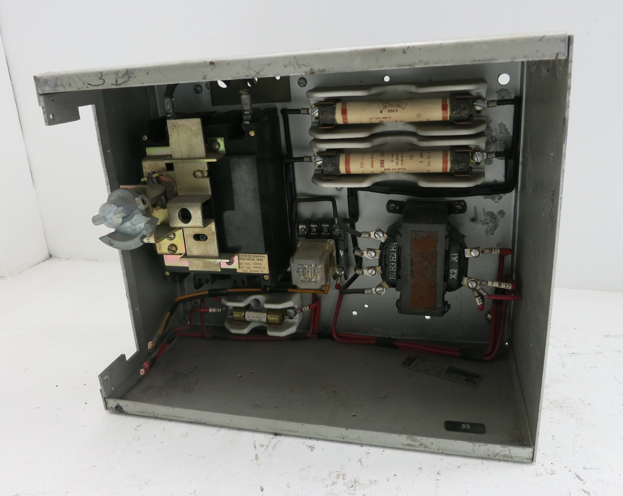 Square D Model 3 15A Breaker 2P Control Voltage 12" MCC Bucket 15 Amp Class 8999 (DW5198-1)