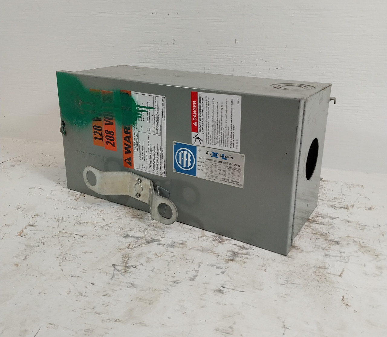 Image of ITE XLFJ4225 225A 600V XL Breaker Bus Plug Busway Switch 3P4W 225 Amp XJ-L XLVB