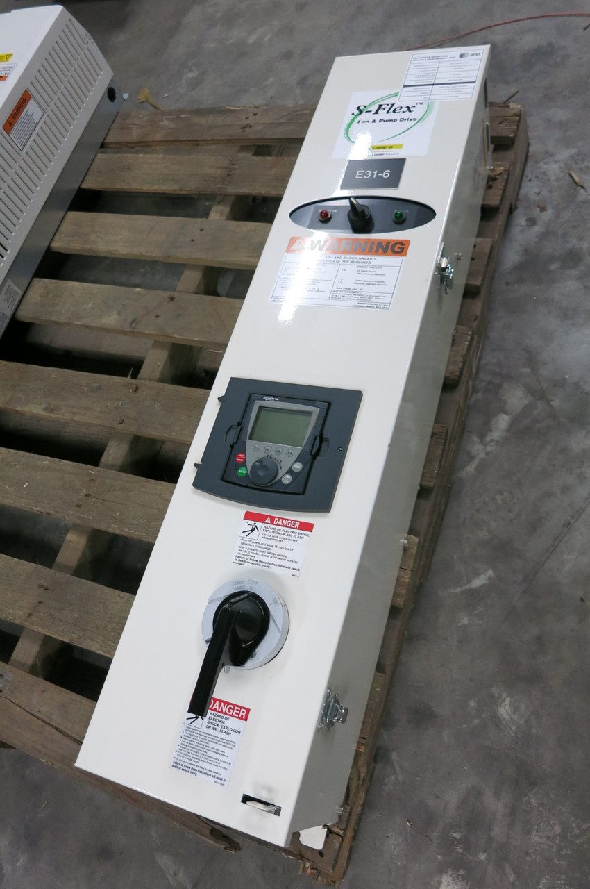 Square D ATV212 S-Flex VS Drive Controller 30 HP Variable Frequency SFD212MG4Y (DW5227-4)