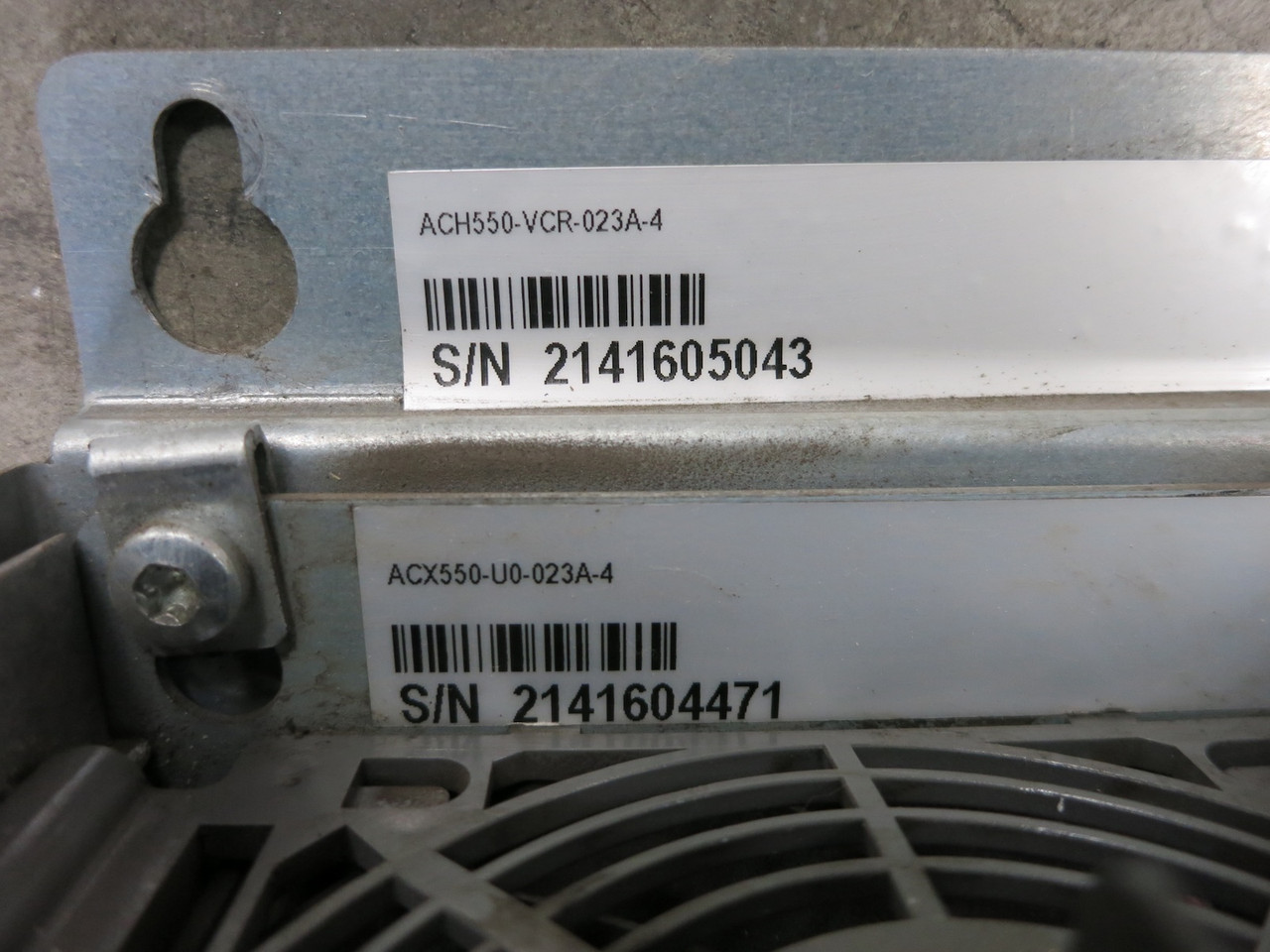 ABB ACH550-VCR-023A-4 15 HP AC VS HVAC Drive 480V w/ Bypass RBCU E-Clipse ACX550 (DW5239-1)