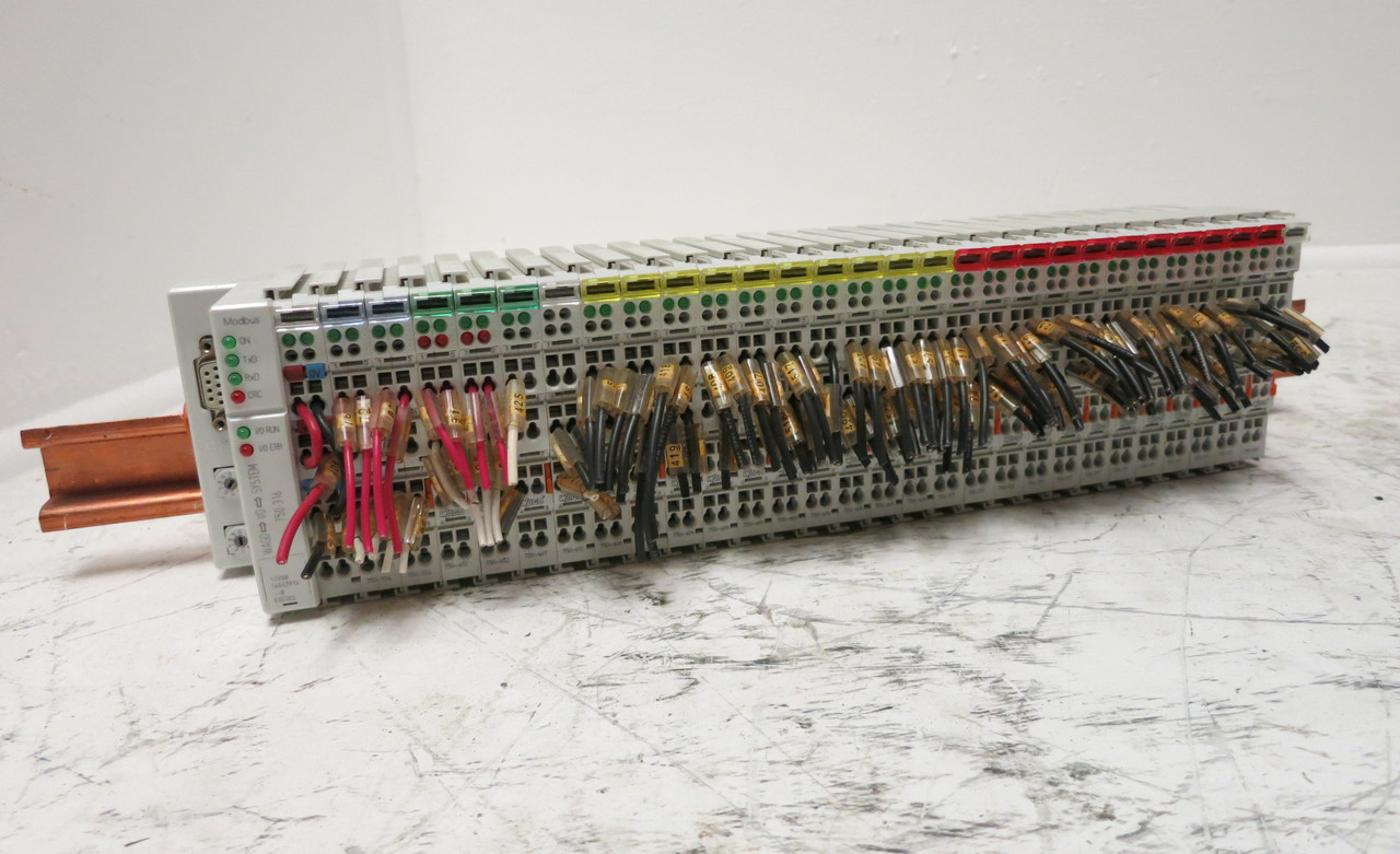 Wago I/O PLC Modules 750-316 Fieldbus 750-554 Output 750-452 Input 750-467 DIN (DW5246-2)