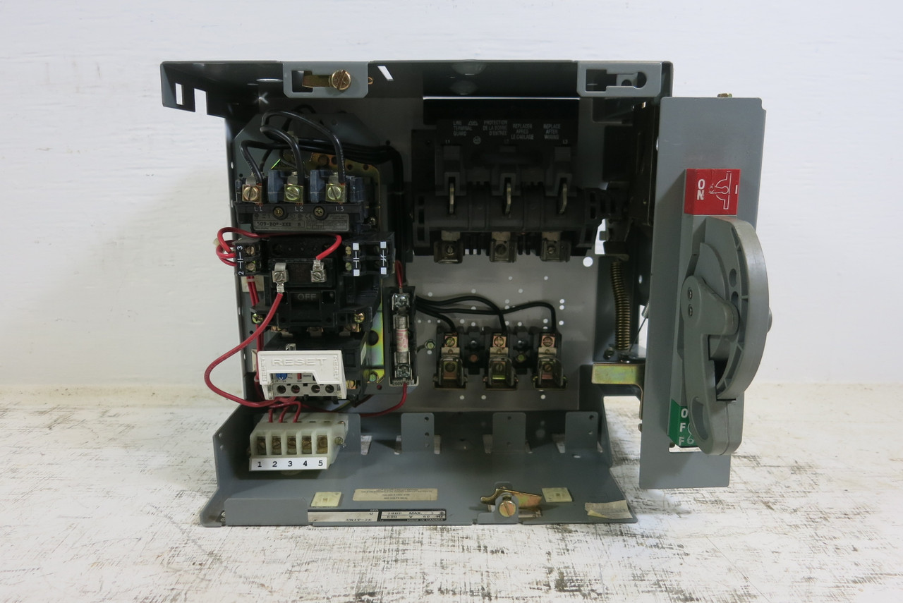 Allen Bradley 2100 Centerline 30 Amp Size 1 Starter Fused 12" MCC Bucket Sz1 30A (BJ0335-1)