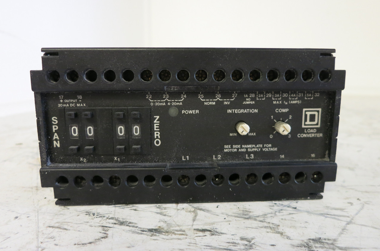 Square D 8430-G3460 Load Converter 460V Class 8430 Type G3460 8430-G-3460 (DW5255-8)