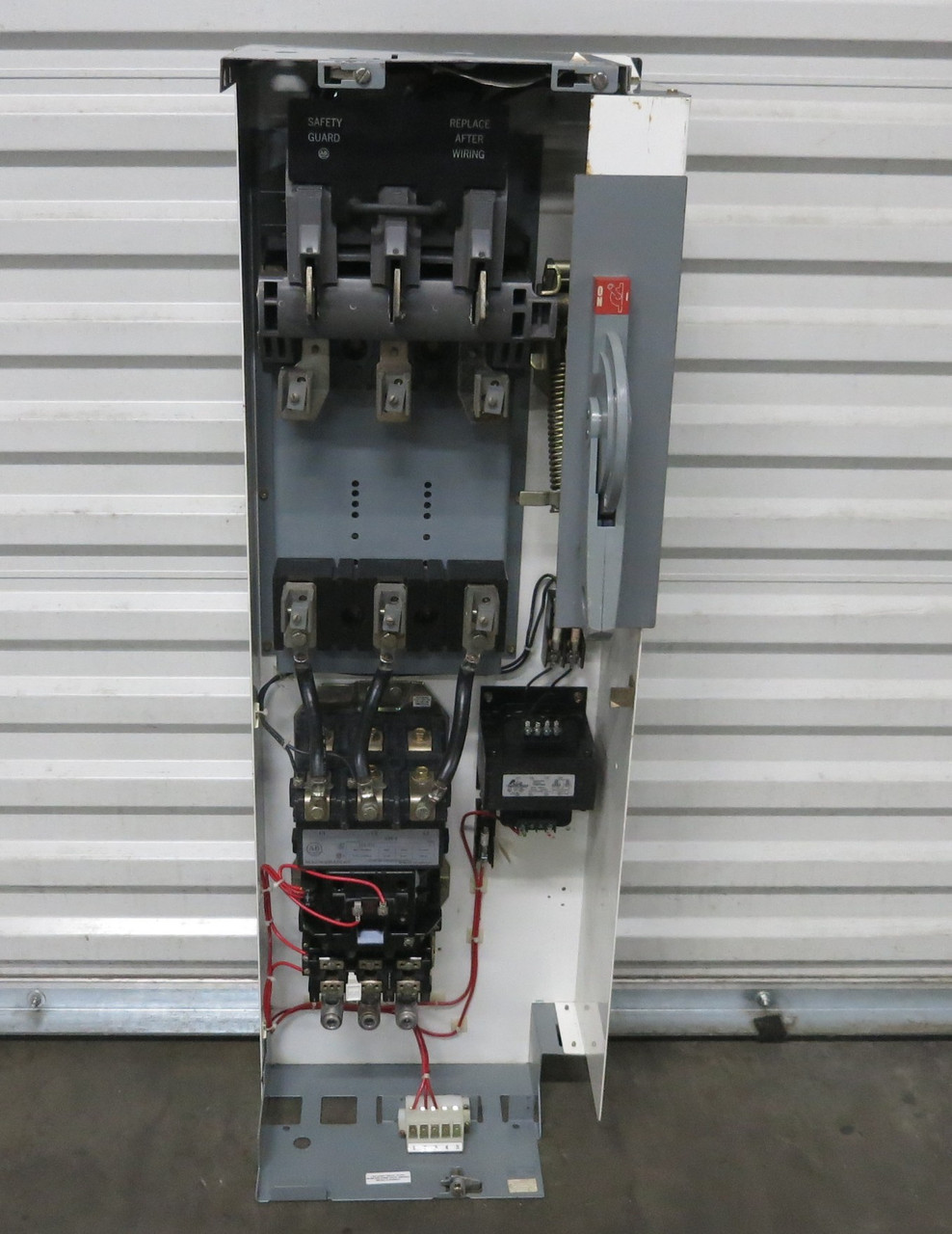 Allen Bradley 2100 Centerline Size 4 200 Amp 46" Fusible MCC Bucket MCCB Sz4 (BJ0354-1)