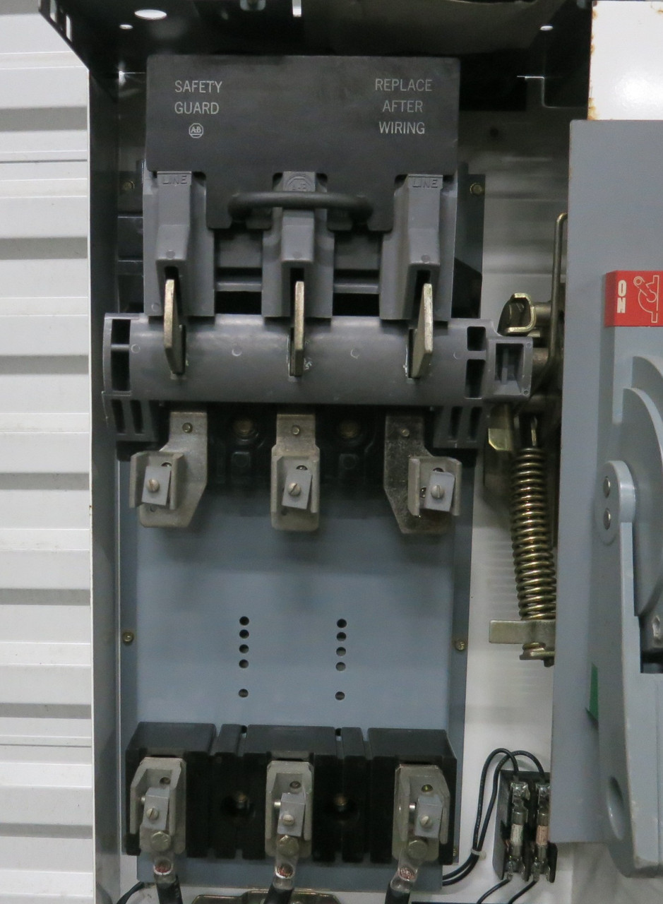 Allen Bradley 2100 Centerline Size 4 200 Amp 46" Fusible MCC Bucket MCCB Sz4 (BJ0354-1)