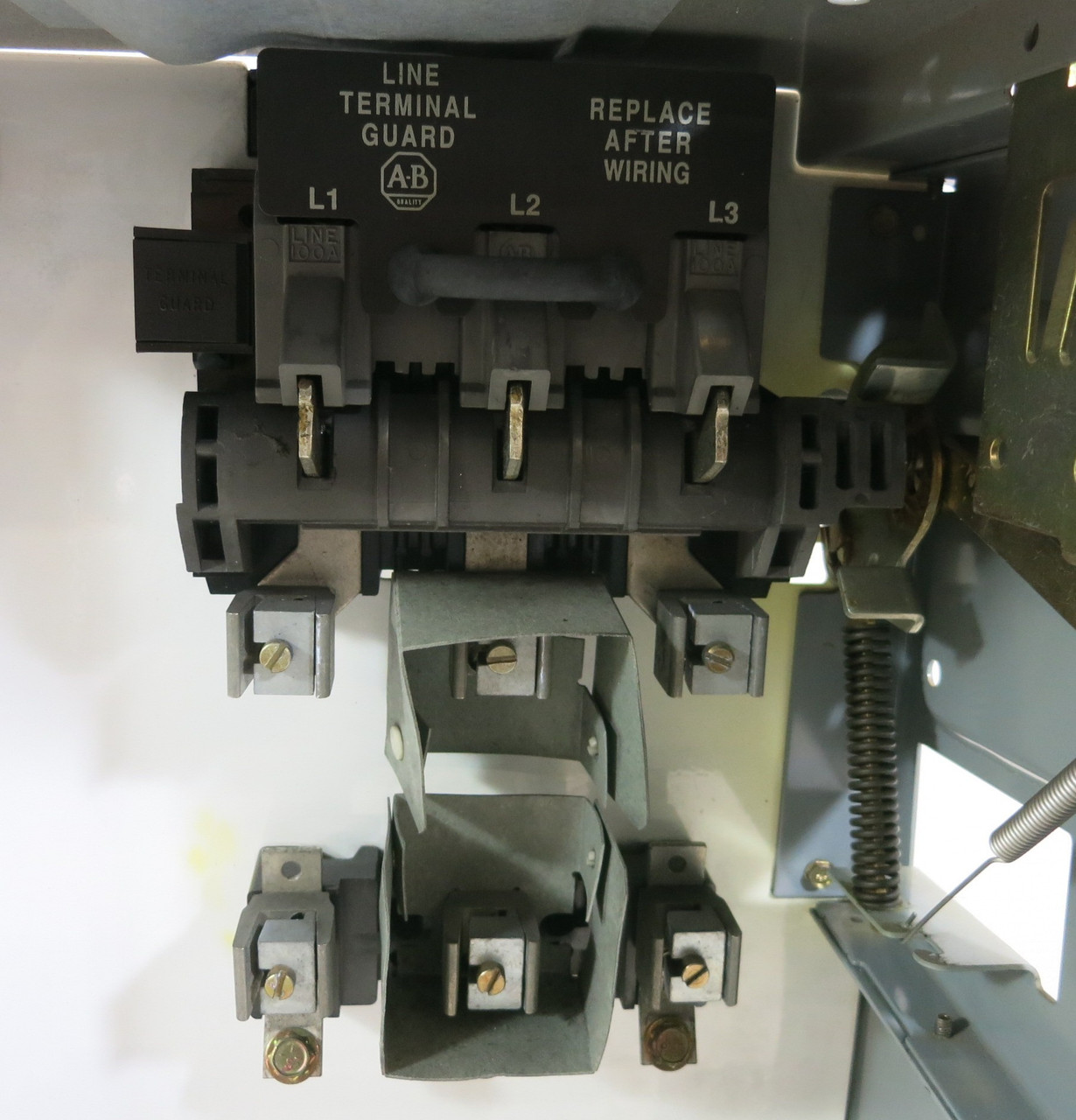 Allen Bradley 2100 Centerline 18" 100A Fusible Feeder MCC Bucket 100 Amp (BJ0353-6)