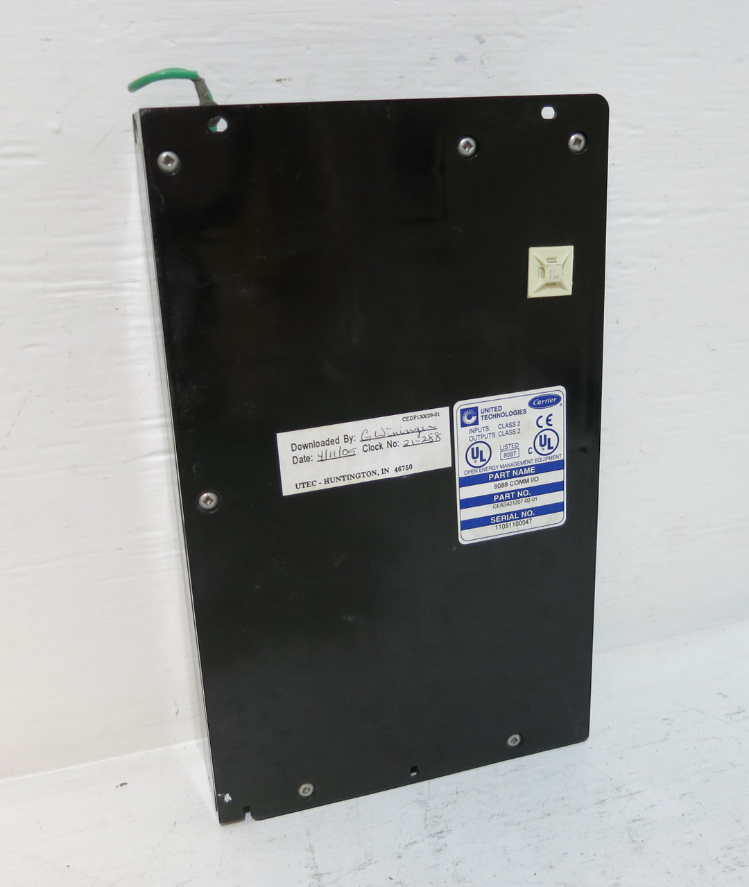 United Technologies Carrier CEFA121549-02 8088 COMM I/O CEAS421207-02-01 PLC (DW5287-1)