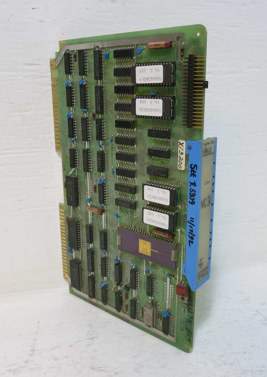 Westinghouse Numa Logic NLPA-701 CPU Processor Module 2618D01G05 PC-700B PLC (DW5305-4)