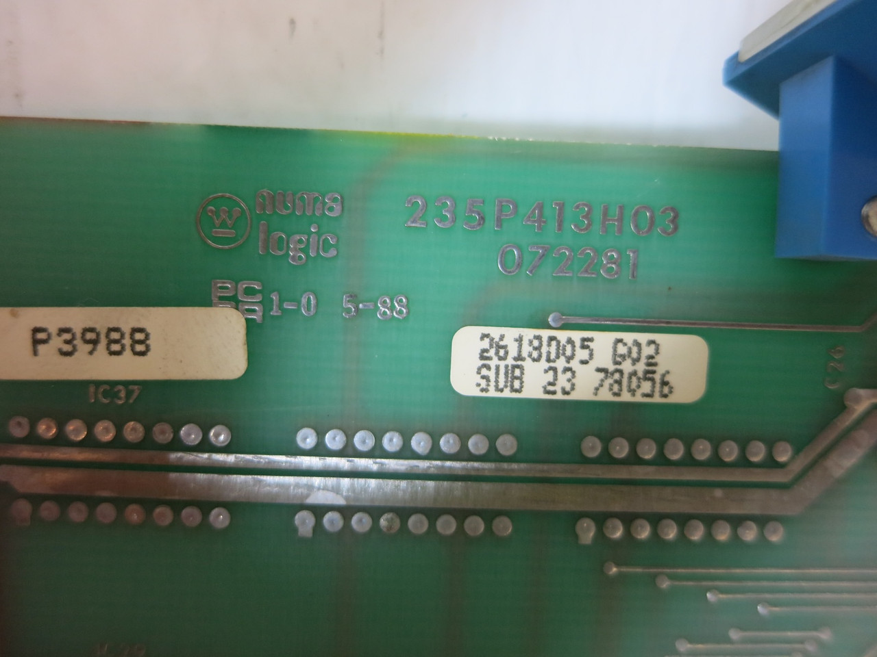 Westinghouse Numa Logic NLCI-792 Computer Interface Module 2618D05G02 PC-700B (DW5303-2)