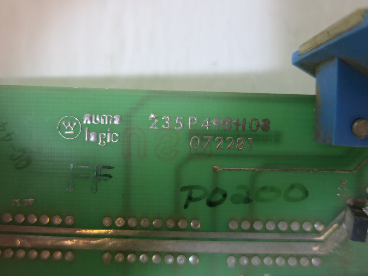 Westinghouse Numa Logic NLPB-703 I/O Loader Interface Module 2618D05G03 PC-700B (DW5302-4)