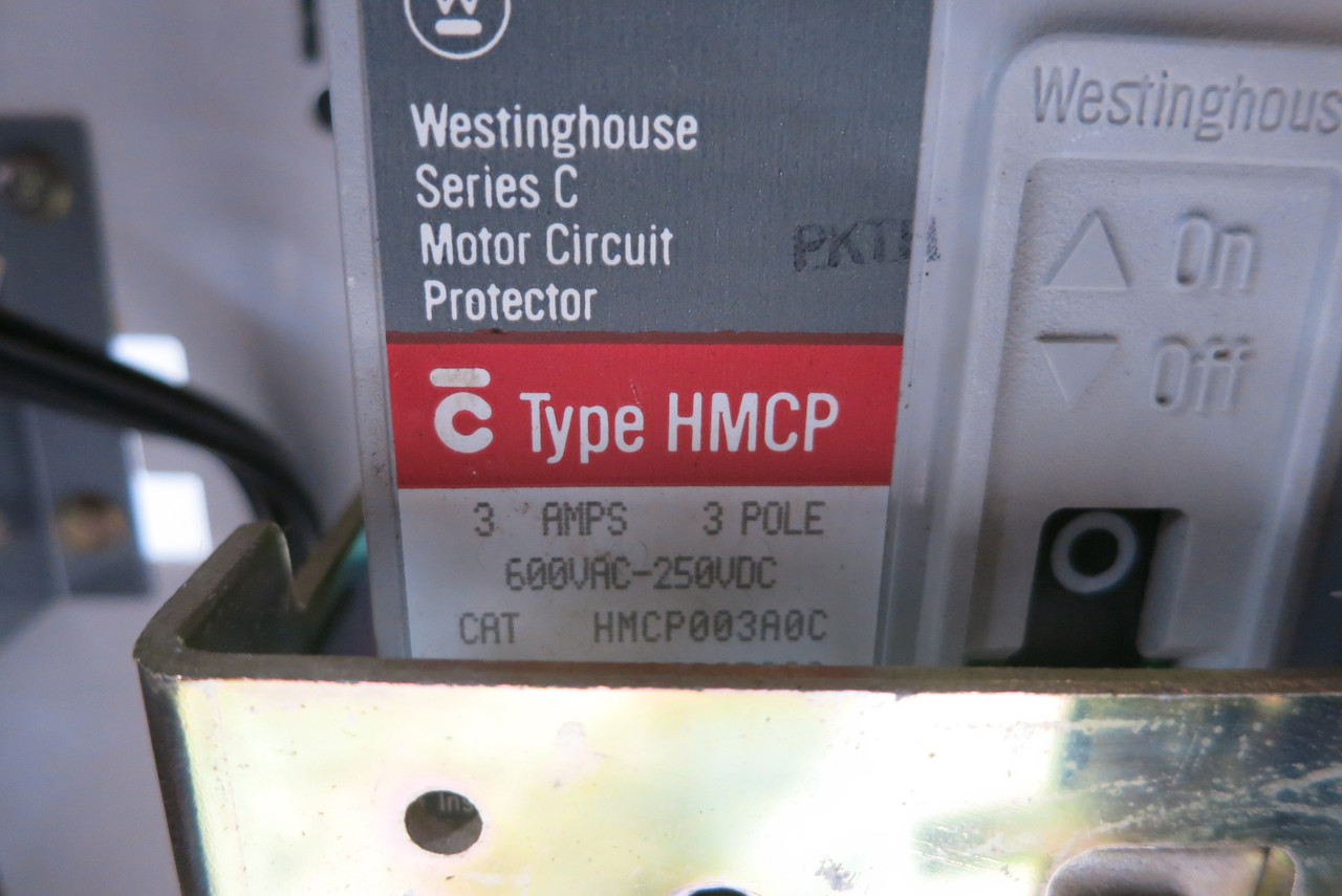 Allen Bradley 2100 Centerline 12" Size 1 Starter 3 Amp Breaker MCC Bucket 3A (BJ0362-3)