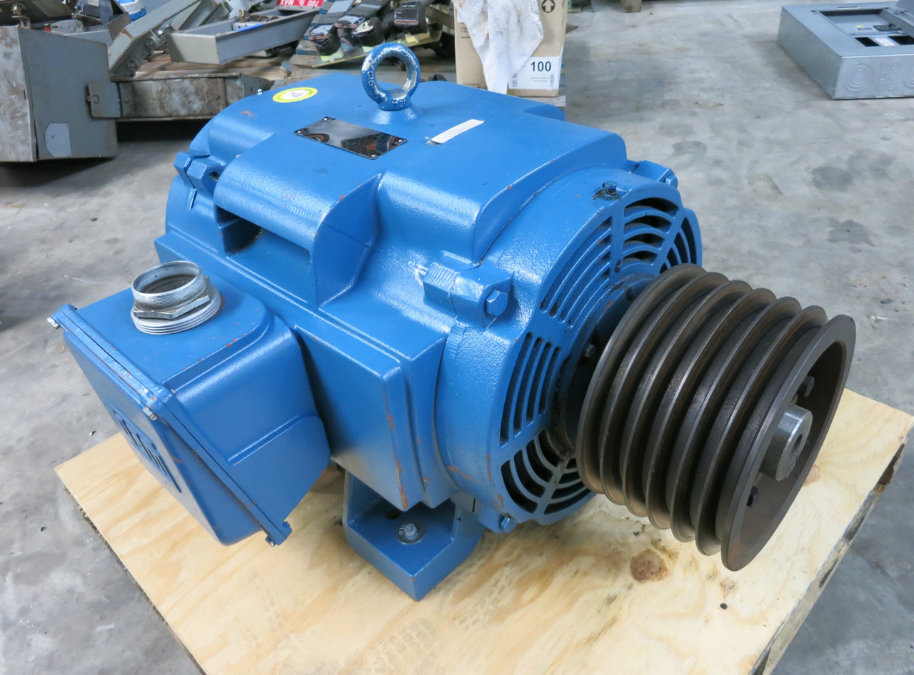 Image of WEG 10018OT3E404T 100 HP AC Inverter Duty Motor 230/460V 1780RPM CC029A 10827017