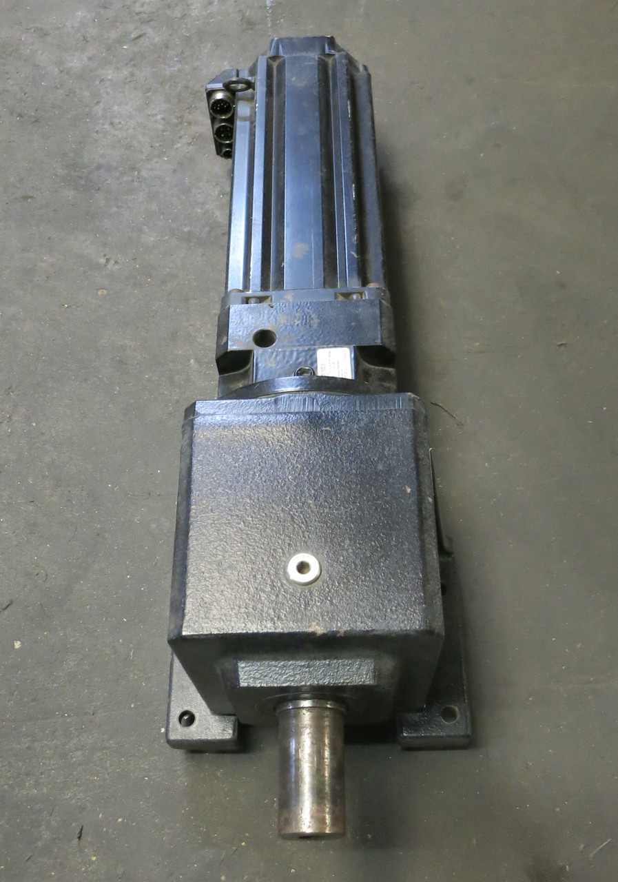 Allen Bradley MPL-B580J-MJ24AA Kinetix AC Servo Motor w/ Stober Gear Box 15.7:1 (DW5335-1)