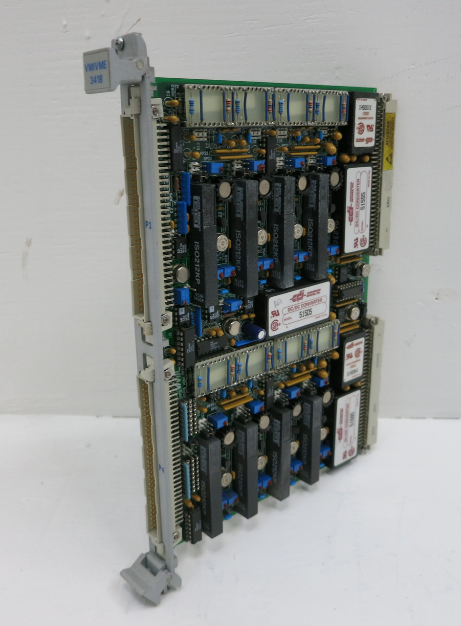 VMIC VME-3418 Analog Input Module PLC VMIVME3418 333-003418-000 Board 8 Ch RTD (DW5374-4)