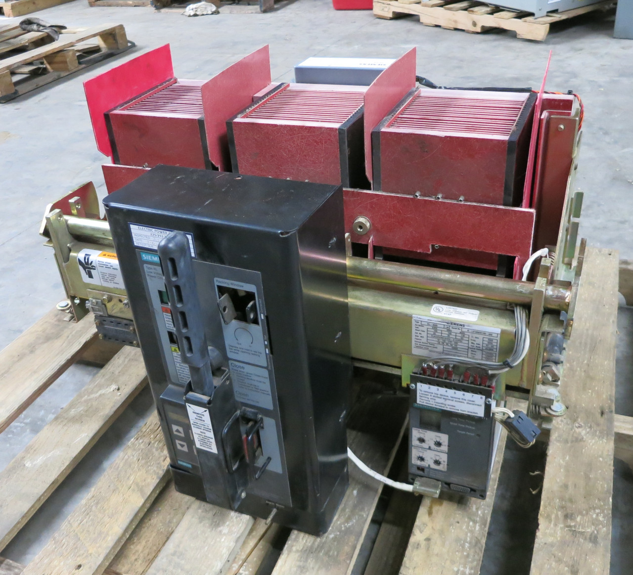 Image of Siemens RL-4000 4000A Air Breaker LS Static Trip III RMS-TS-TZ-CPX 4000 Amp DO