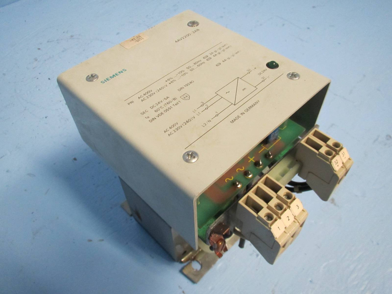 Image of Siemens 4AV2200-2AB 9160029 400V 230V 24V 5A Transformer 1PH Power Supply