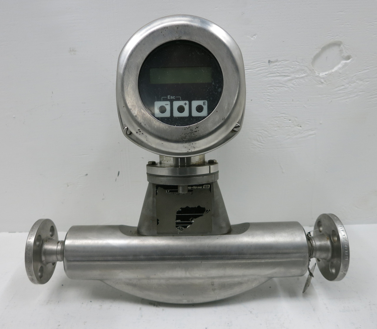 Endress Hauser Promass 80 F 80F15-AAASAARBBAA8 1/2" Flowmeter Transmitter .5 (DW5402-4)