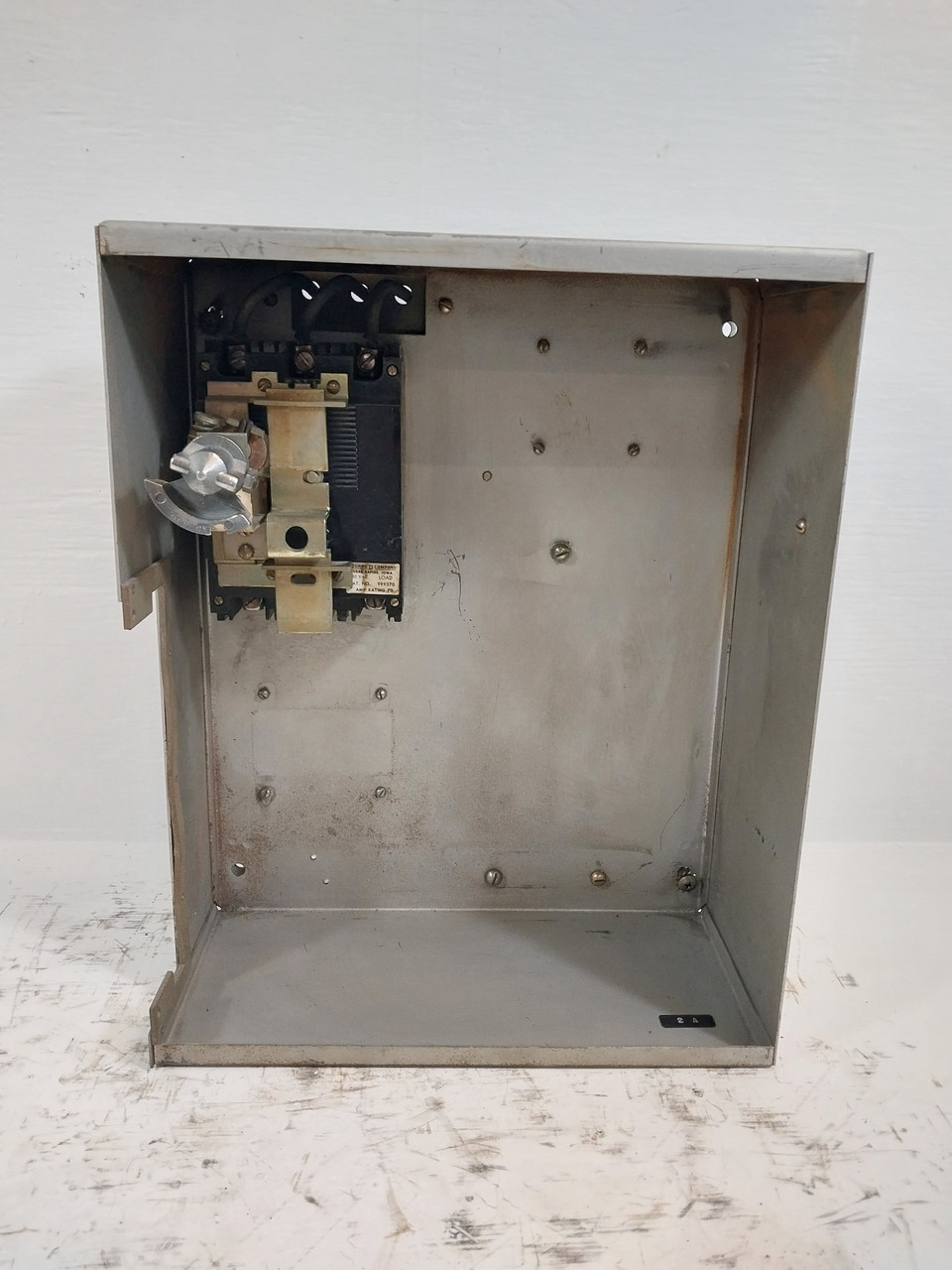 Square D Model 3 70A Breaker Feeder 18" MCC Bucket 70 Amp Class 8999 999370 (BJ0418-2)