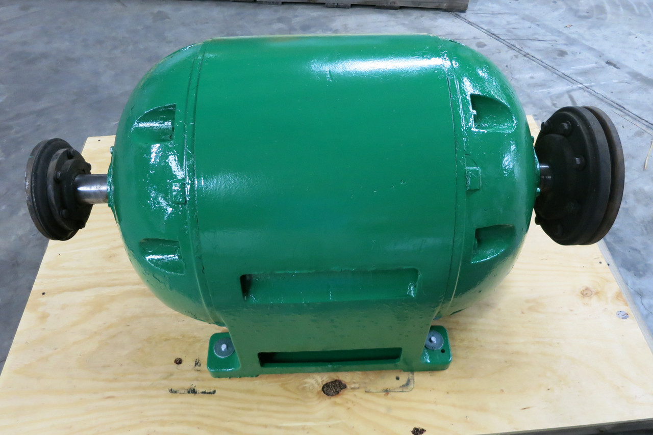 GE 5K6326FDB1R 300 HP AC Motor 3PH 440V 875 RPM Type K 63267 300HP Dual Shaft (DW5445-1)