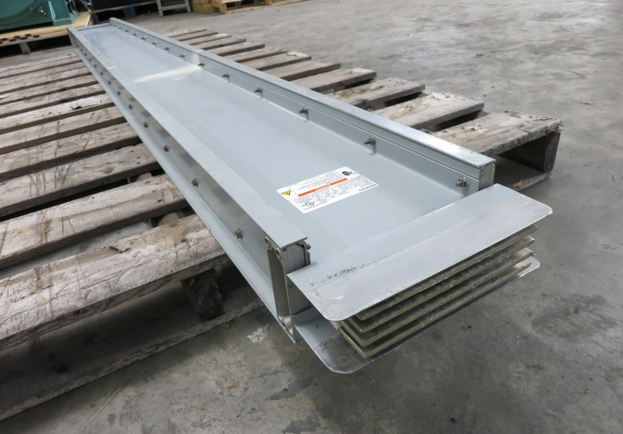 Siemens SX420A10F120 Sentron Busway 2000A 120" Feeder 600V 3PH 4W 2000 Amp Bus (DW5448-8)
