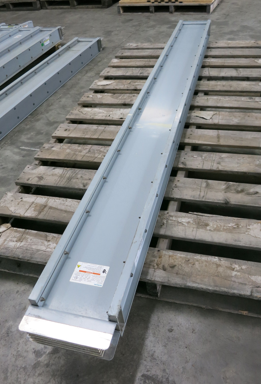 Siemens SX420A10F120 Sentron Busway 2000A 10' Feeder 600V 3PH 4W 2000 Amp Bus 10 (DW5447-3)