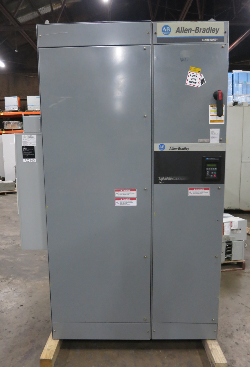 Allen Bradley 1336E-BP350-AN-EN-NCM-L6 350 HP VS Drive 1336 Impact Force 480V 12 (DW5451-1)