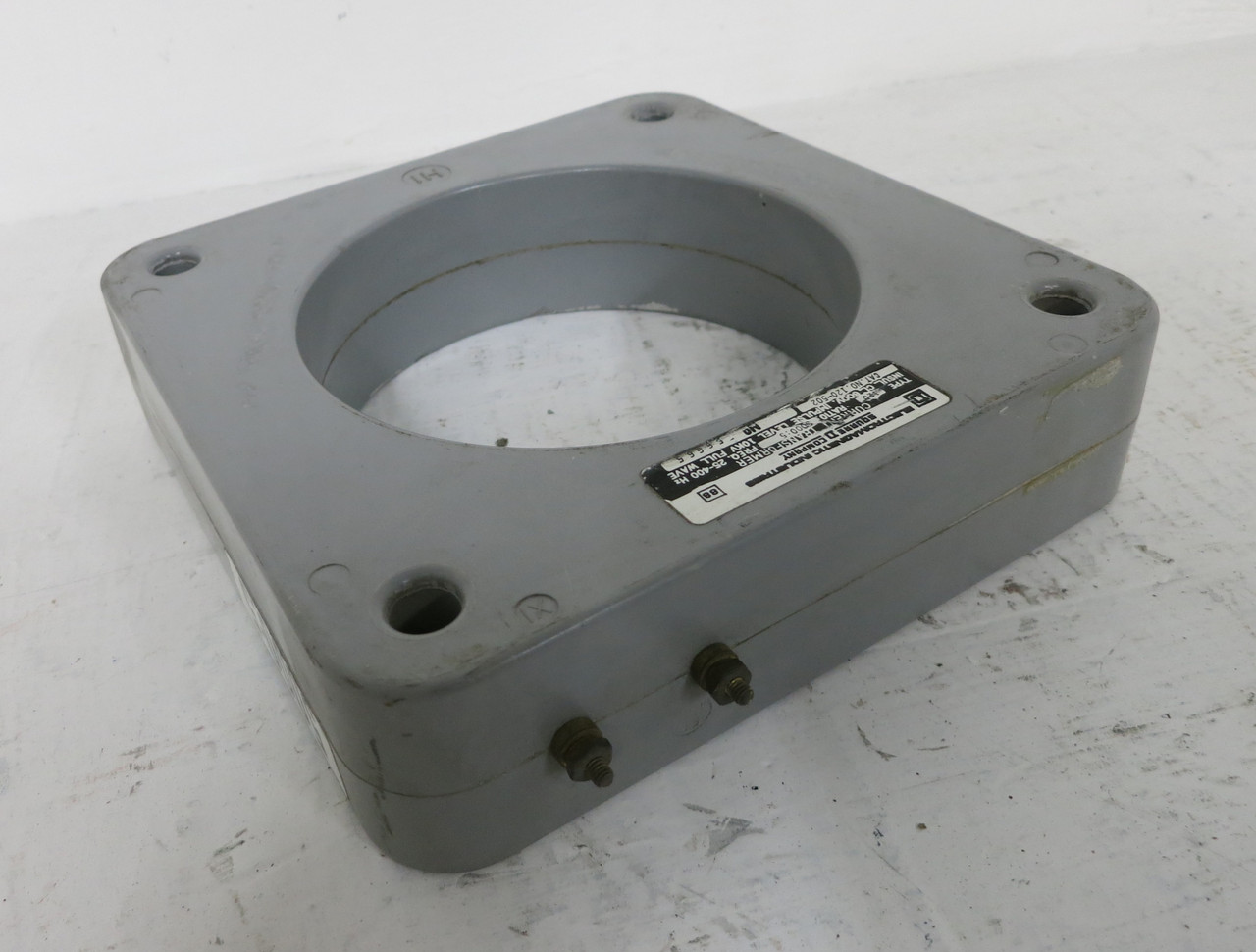 Square D 120-502 CT Current Transformer Ratio 5000:5 Toroidal 120502 5000:5A (DW5454-2)
